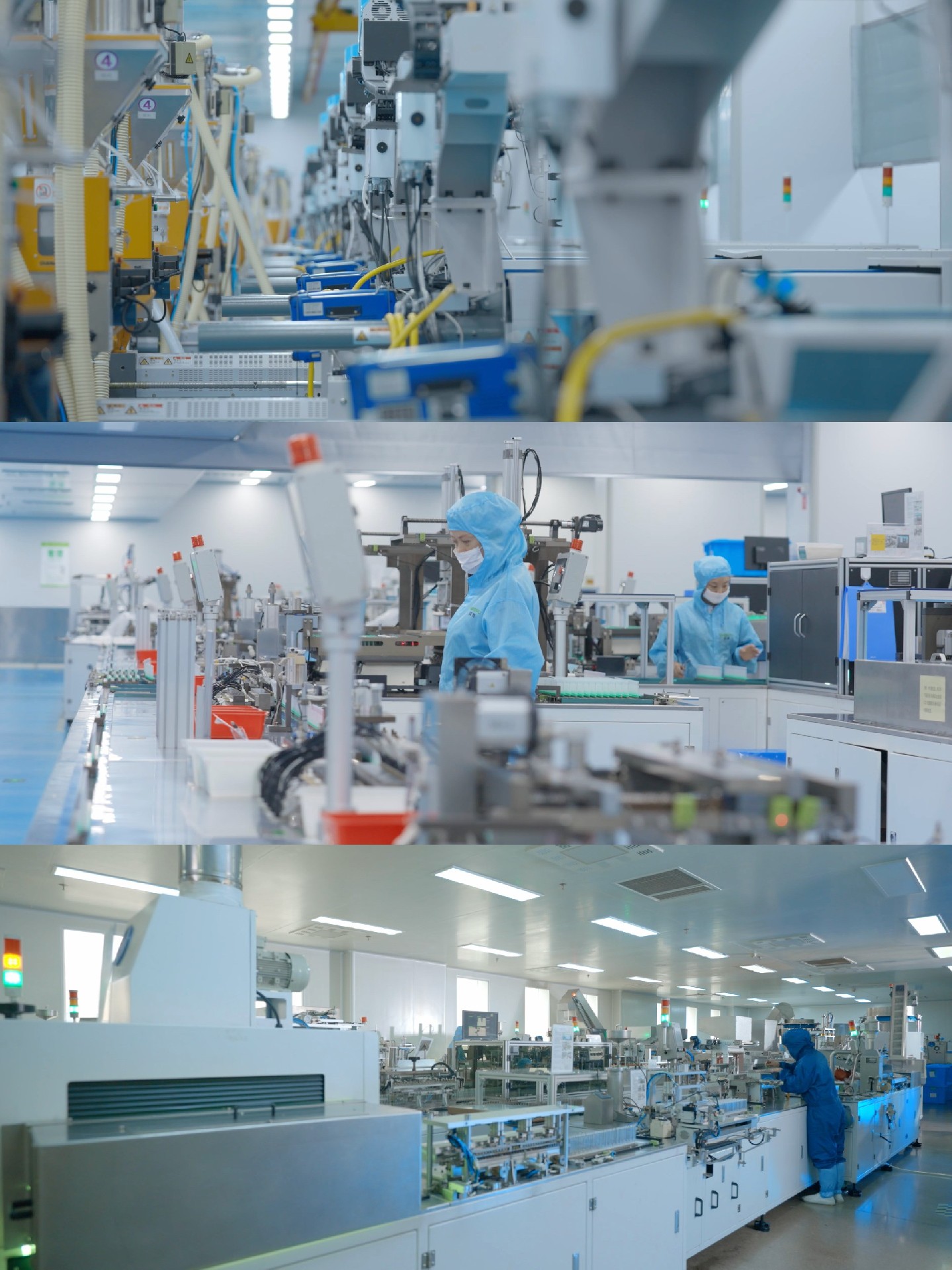 Syringe production line